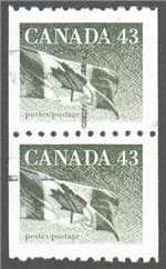 Canada Scott 1395ii Used Pair